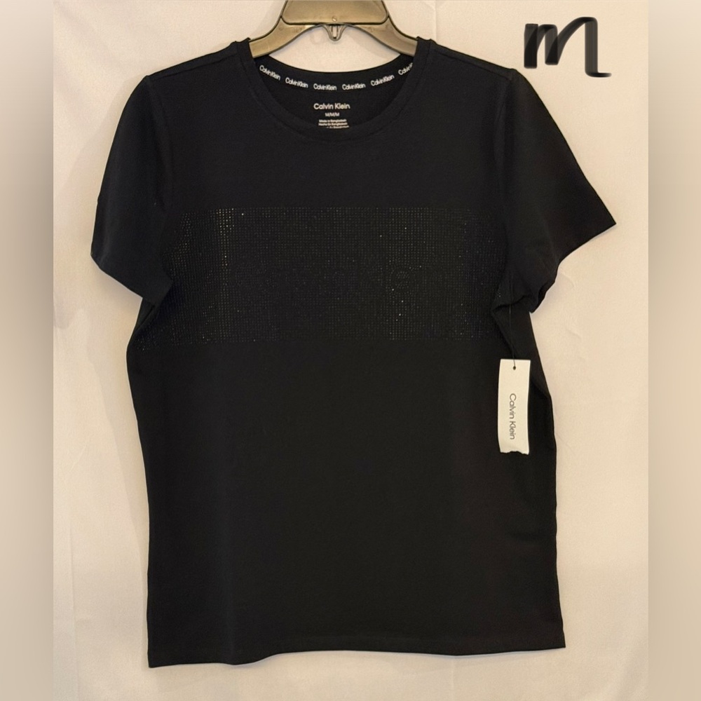 Calvin Klein Midnight Black Short Sleeve Tee